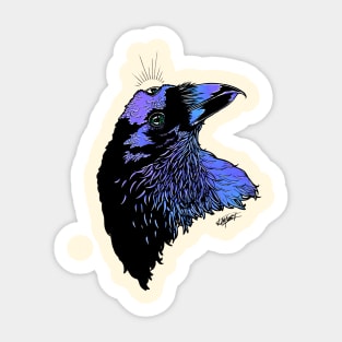 Three-Eyed Raven Sticker